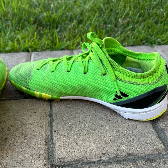 Adidas Soccer Cleats X SpeedPortal.3 Junior Turf Shoes Green Size 6 - Picture 6 of 9